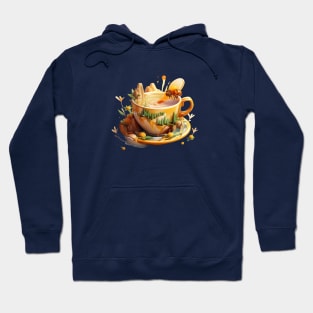 Tea with Honey and honey bee Hoodie